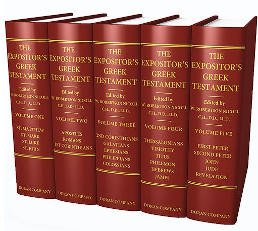 Nicoll Expositors Greek Testament